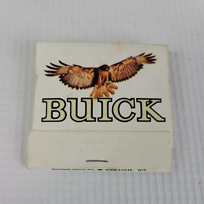 Buick Motor Division Flint MICHIGAN Matchbook Match Box Vintage Matches • $12.88