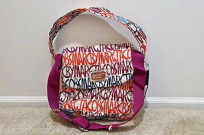 NWT MARC BY MARC JACOBS Tapioca Multi Pretty Nylon Lil' Ukita Shoulder Crossbody • $139