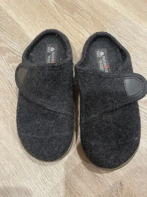 Haflinger Womens Charcoal Gray Clogs Slippers 39 /US 8 • £37.79