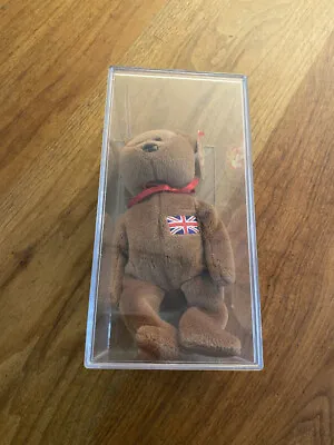 £125 • Buy TY Britannia 1st Edition Beanie Baby Made In Indonesia 15th Dec 1997 +tag+box