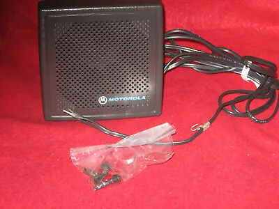 Motorola HSN4011A Weather Resistant Speaker NOS For The Syntor X & Other Radios • $59.95