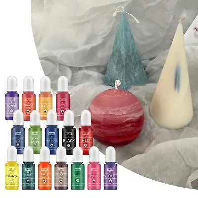 16Pcs Candle Dye Soap Coloring Dye Candle Making Painting DIY Crafts • £12.59