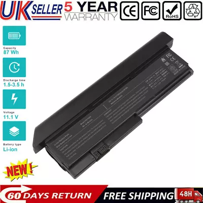 9 Cell Battery For IBM Lenovo ThinkPad X200 X200s X201 X201s 43R9255 42T4650 • £14.89