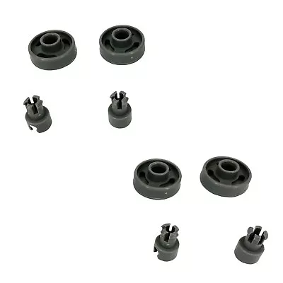 4X Dishwasher Lower Basket Wheel Roller For Haier H0120200345 & Axle H0120200346 • $23.99