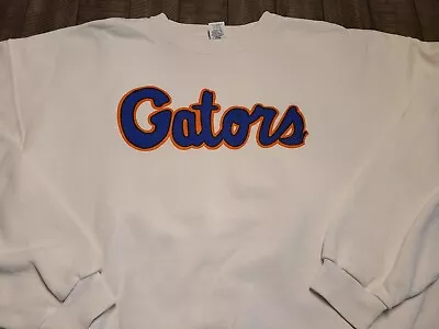 Vintage Y2k Florida Gators CrewNeck Sweater Mens Size Xl • $21