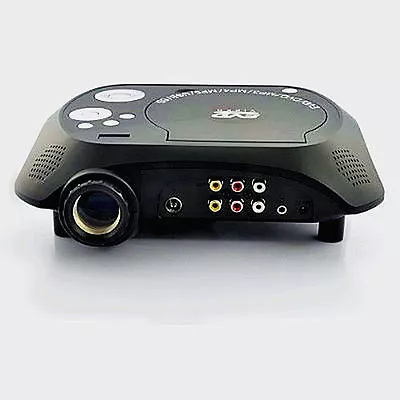 New LED Multimedia Projector With DVD Movie Player 320x240 60 Lumens100:1 • $164.25