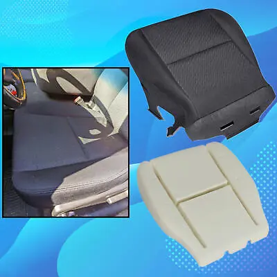 For 07-14 Chevy Silverado 1500 Driver Side Bottom Cloth Seat Cover+Foam Cushion • $48.99