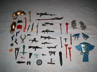 Vintage 70's-80's Action Figure Accessories Lot Star TrekD&DMotu And More • $28