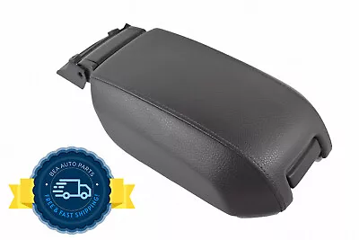 2003-2014 Volvo XC90 Center Console Black Leather Armrest Lid Cover Storage OEM • $116.99