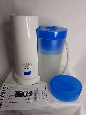 Mr Coffee Iced Tea Pot Maker 2 Quart Blue Lid TM1CT • $18