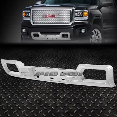 $132.88 • Buy For 14-15 Sierra 1500 Gmt K2xx Front Lower Bumper Chrome Denali Oe Style Grille