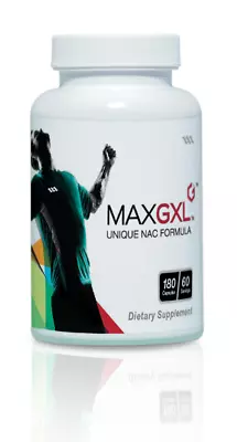 MaxGXL NAC Formula 180 Vegetable Capsules 30 Servings | Exp. 08/2025 • $85