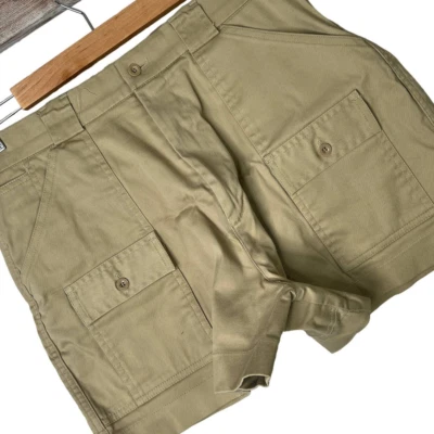 SPORTIF Women's 16 Safari Cargo Outdoor Hiking Fishing Tan Khaki Shorts 670270 • £23.40