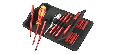 Wera Kraftform Kompakt VDE Screwdriver Set (16 Pieces) • £49