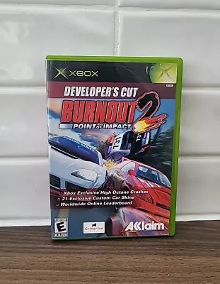 Burnout 2: Point Of Impact - Developer's Cut (Microsoft Xbox 2003) • £12.63