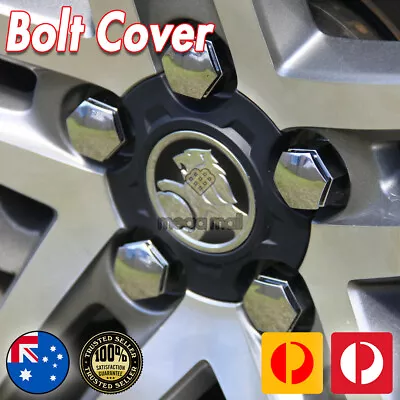 Wheel Nut Bolt Cover Caps For HOLDEN COMMODORE ACCLAIM UTE VU VT VX VY VZ SV6 SS • $29.90