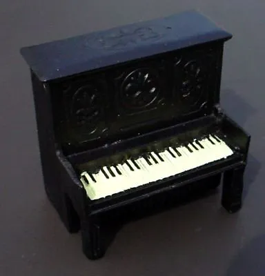 Upright Piano Miniature 1/24 Scale G Scale Diorama Accessory Item • $11.99