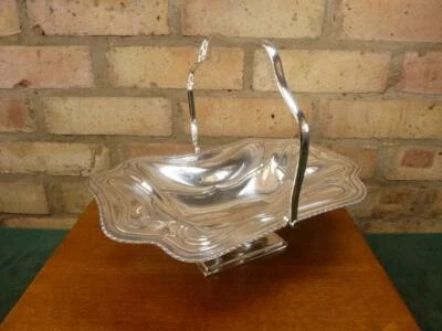 £23.99 • Buy Nice Vintage Silver Plated  George Gates 13  Pedestal Serving Bowl