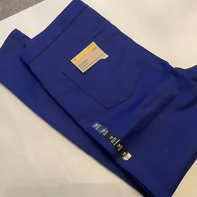 Bnwt M&s Pull On Cobalt Blue Jeggings - Size 16 Reg  - High Rise • £10