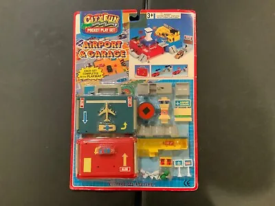 BRAND NEW!! City Fun Pocket Play Set Airport & Garage - Model 2007 • $29.99