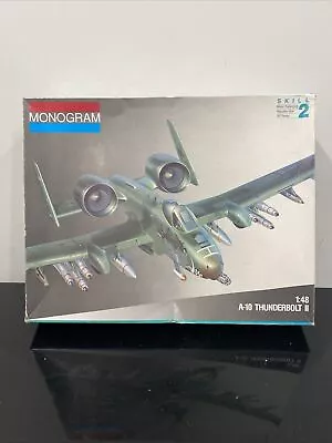 1/48 Monogram A-10 Thunderbolt II Warthog USAF Jet Plastic Model Kit • $19.99