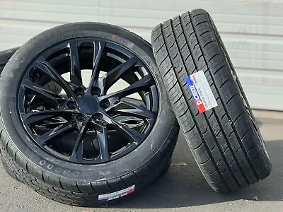 2023 Wheels Rims Tires 22  GMC Sierra Yukon Chevy Silverado 1500 Tahoe OEM Specs • $1799