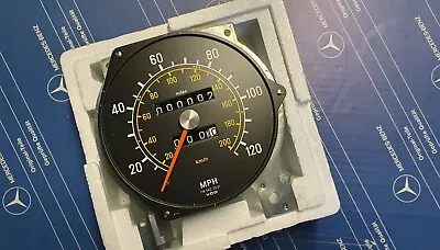 RARE ! NOS NOS Mercedes 300SD Turbodiesel 116 W116 Speedo Speedometer 1165422301 • $495