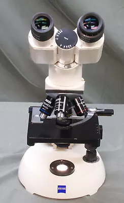 Zeiss KF2 Microscope W/ Objectives (R2) • $250