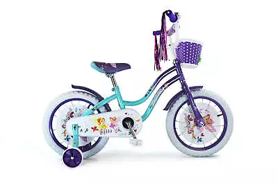 Micargi ELLIE 16   Girl's Bike Single Speed Coaster Brake BABY BLUE/PURPLE • $169.99