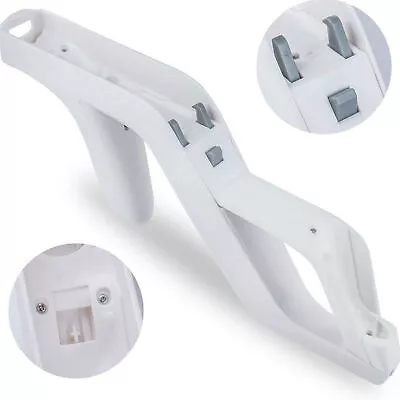 2pcs Zapper Gun Handle Holder For Nintendo Wii Remote Wireless Controller • $29.98