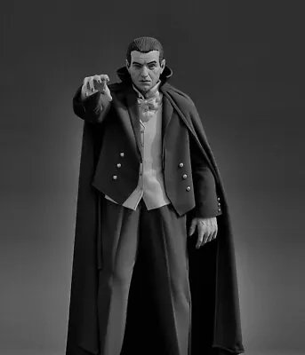 Dracula 1/8 Scale 3d Resin Model Kit (Classic Monster) • $40