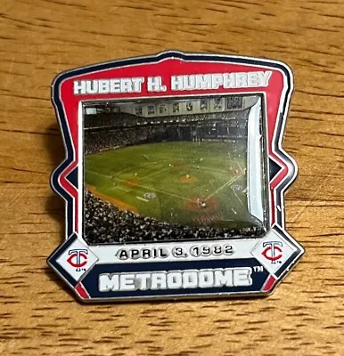 Twins Minnesota Metrodome Mlb Baseball Pin • $14.99