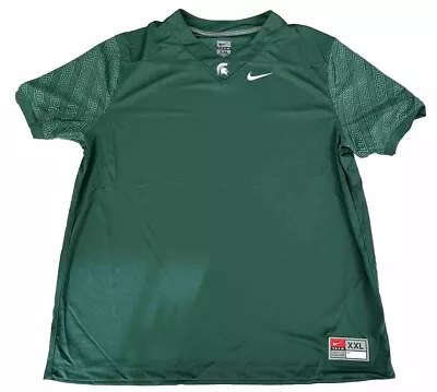 Michigan State Spartans  Jersey Men Nike Dri-fit Size 2XL CK4485-330 • $38