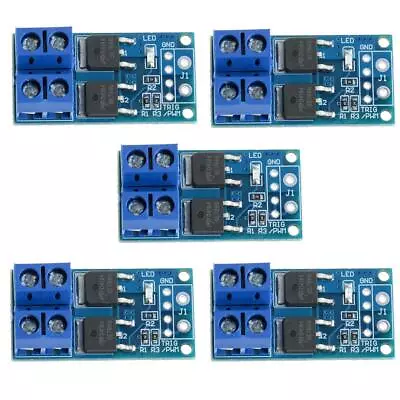 Anmbest 5PCS DC 5V-36V 15A(Max 30A) 400W Dual High-Power MOSFET Trigger Switc... • $13.64