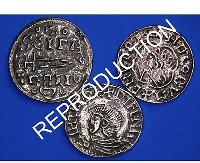 Viking Coins - Cnut York & Sihtric Pennies 17 To 19mm [VIKING] • $17.24