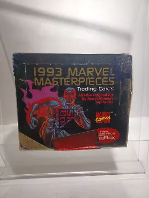 1993 SkyBox Marvel Masterpieces Trading Cards — Factory Sealed Box • $225