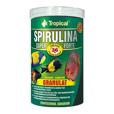 Tropical Super Spirulina 36% Forte Granulate Marine & Malawi Mbuna Fish Food • £21.45