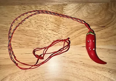 Red Chili Pepper Pendant Ocarina 4-hole • $25