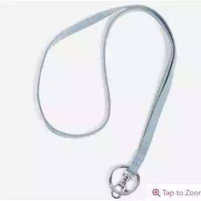 NWT Vera Bradley Factory Style Lanyard In Lighten Up Zen Gray Retail $15 • $7.49