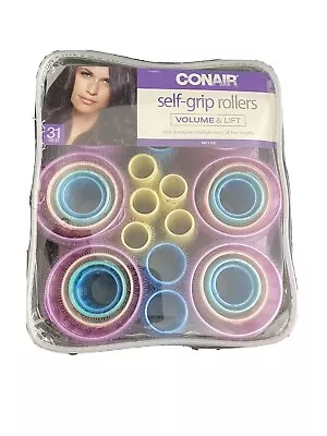 Conair Self Grip Rollers Volume & Lift 31 Pieces Women Multi Size Color • $14.99