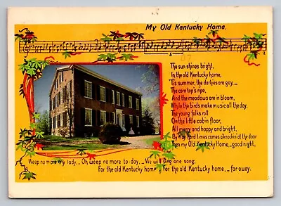 My Old Kentucky Home Vintage Posted 1983 Postcard • $7
