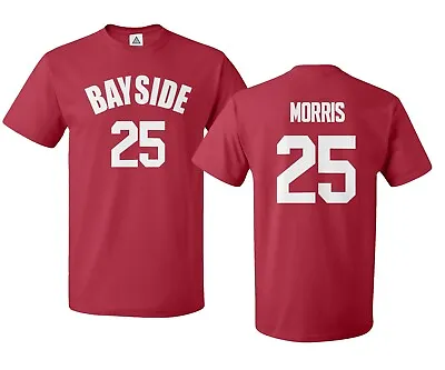 Zack Morris 25 Bayside Basketball 90S Hip Hop Clothing For Party Men's T-shirt • $18.99