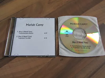 MARIAH CAREY Boy (I Need You) REMIXES RARE GERMANY Promo Acetate CD Single • $39