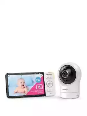 Vtech RM5764HD Digital WiFi Video Baby Monitor 5in Screen Infrared Night Vision • £69.99