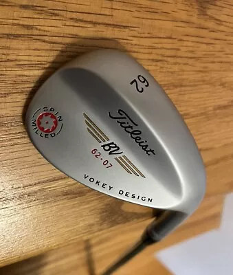 Titleist Vokey Spin Milled Wedge 62 07 RH • $109