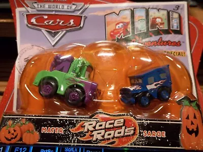 Pixar Cars Mini Adventures Race Rods Sarge & Mater • $15.49