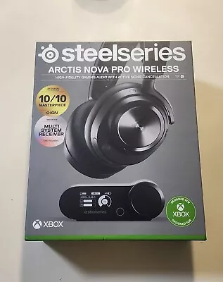 SteelSeries Arctis Nova Pro Wireless Multi-System Gaming Headset Xbox PC PS4/5 • $249