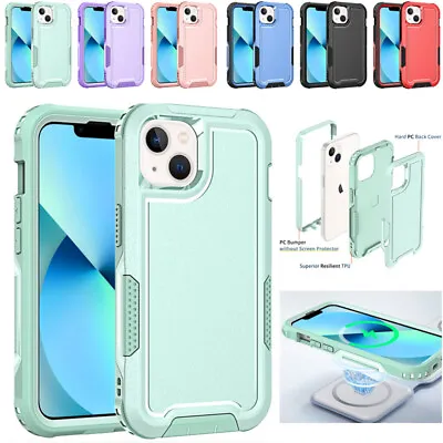 For IPhone 15 14 13 12 11 Pro XR 8+ Shockproof Heavy Duty Hybrid Hard Case Cover • $14.89