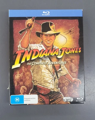 $25 • Buy Indiana Jones The Complete Adventures Blu Ray