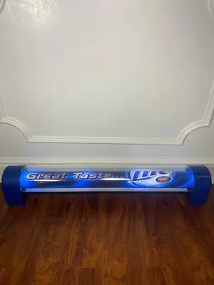 Miller Lite Beer Great Taste Spinning Lighted Sign Super RARE • $550